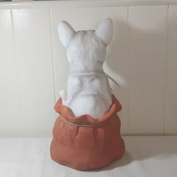 Humane Society US French Bulldog Trick or Treat Bag Halloween Fall Decoration - Picture 8 of 12